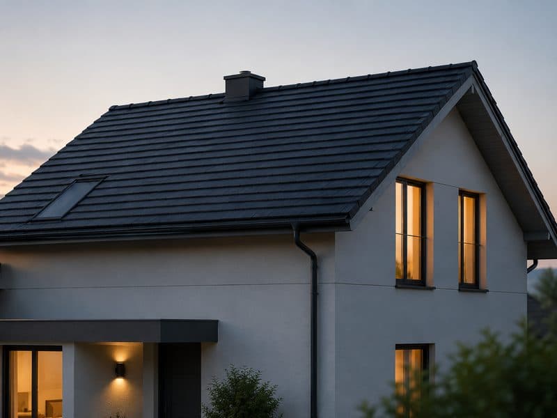 Maison valorisée par une toiture entretenue