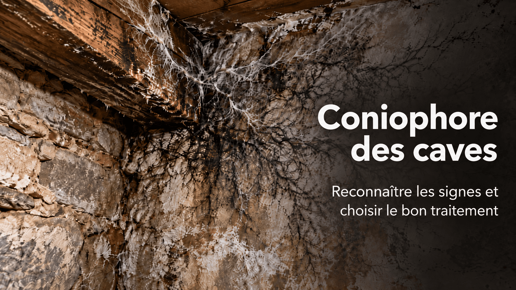 Coniophore des caves : comment le reconnaître et s’en débarrasser ?
