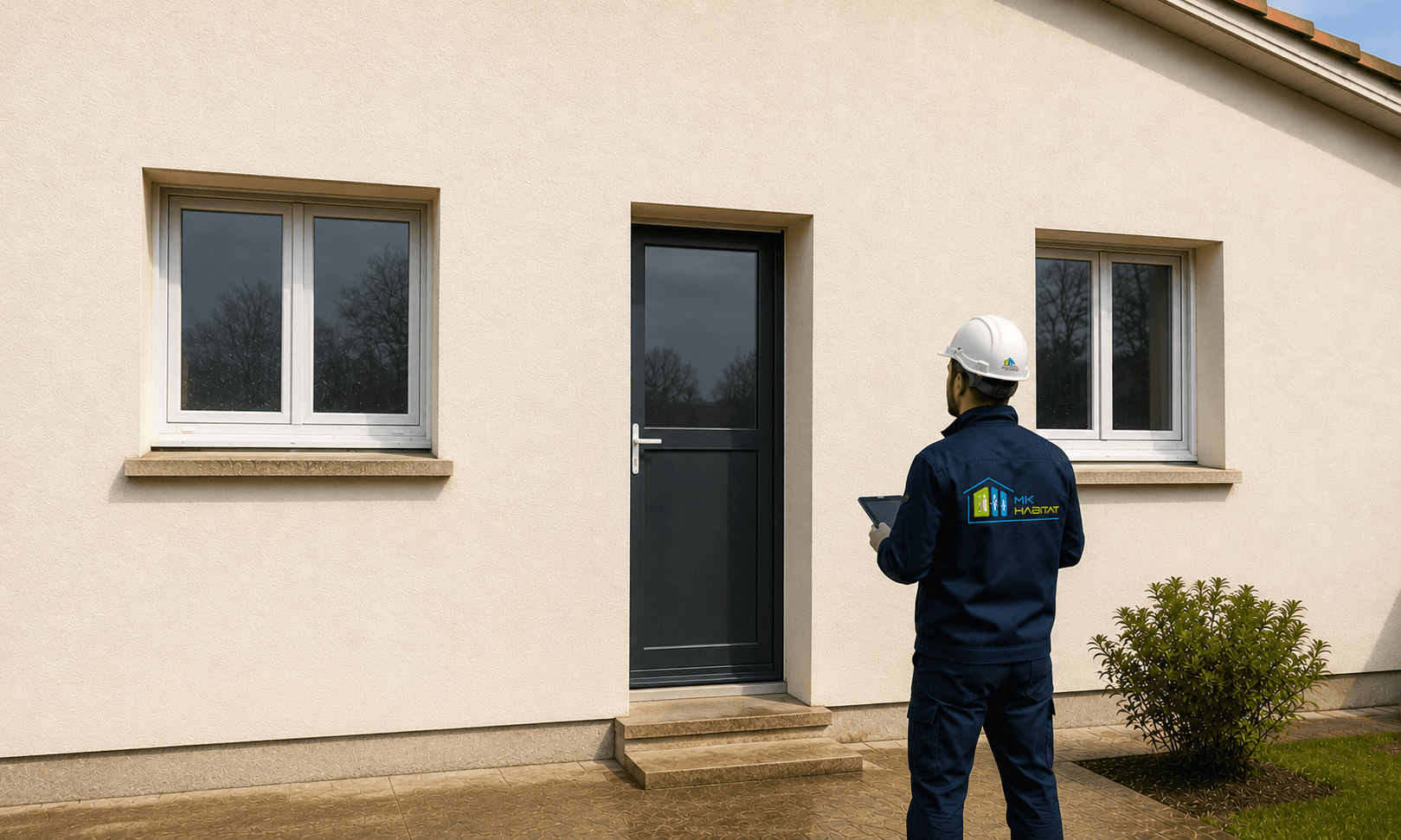 Rinçage, finition et contrôle d’une façade nettoyée