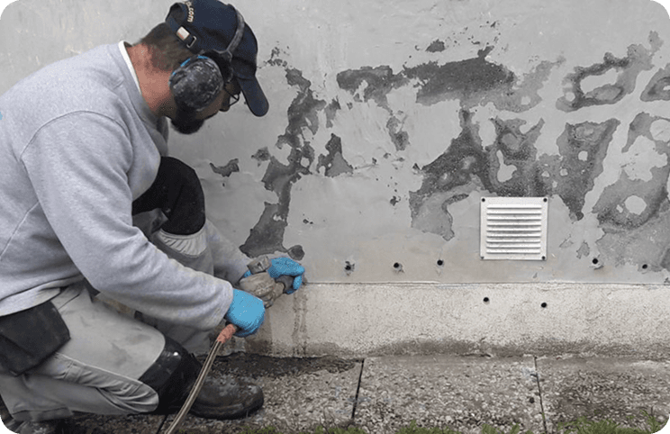 Comment agir face aux champignons sur le mur