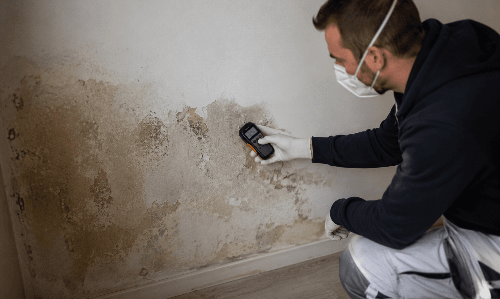 Mesure du taux d’humidité d’un mur