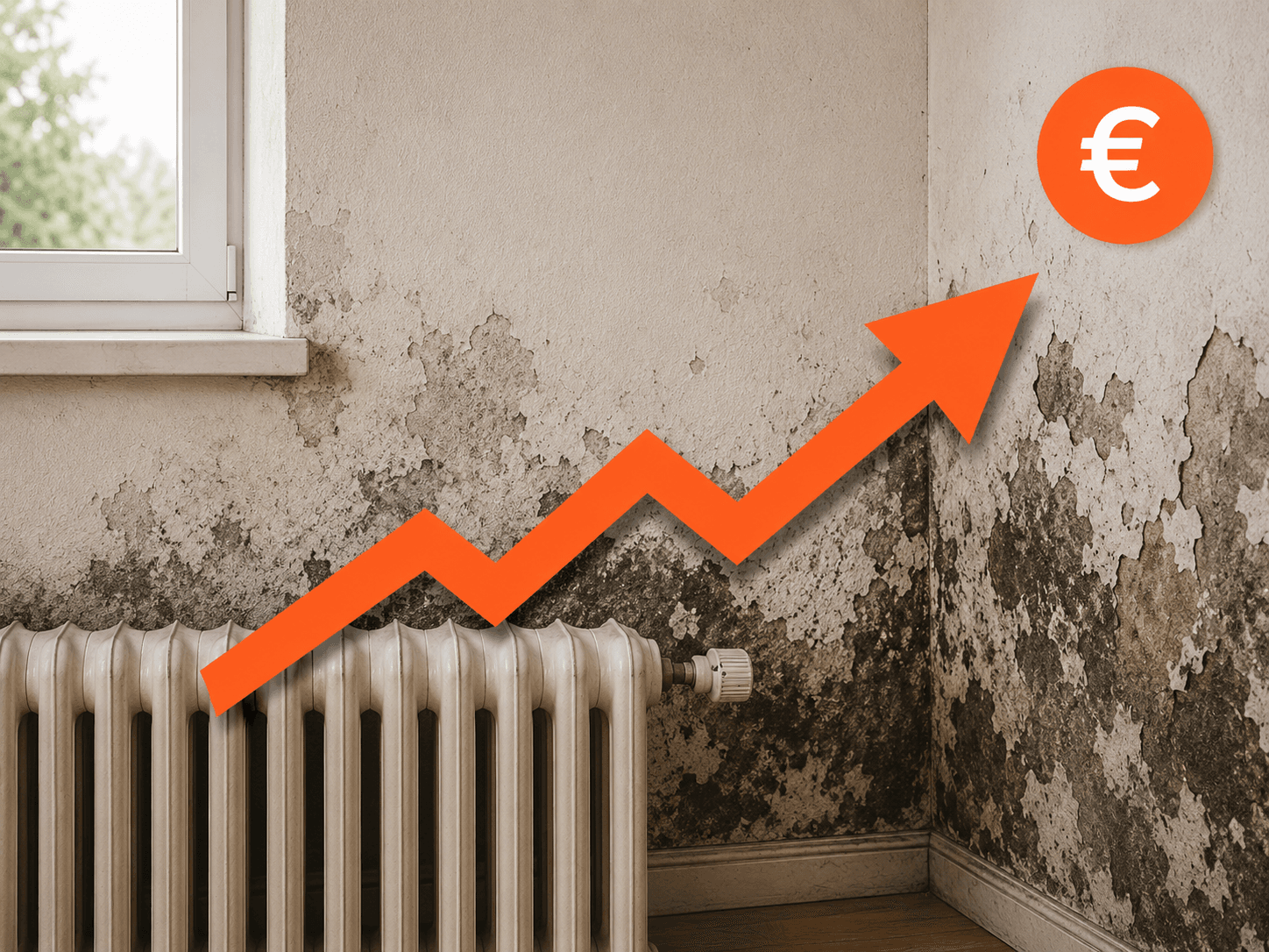 Factures de chauffage qui augmentent à cause de l’humidité
